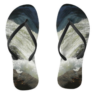 Ohiopyle-watervallen in Pennsylvania Teenslippers
