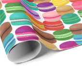Ohlalala French Macarons Dessert Cadeaupapier (Rol Hoek)