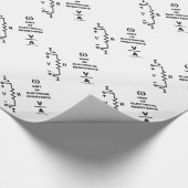 Ohm a Unit of Electrical Resistance (Physics) Cadeaupapier (Hoek)