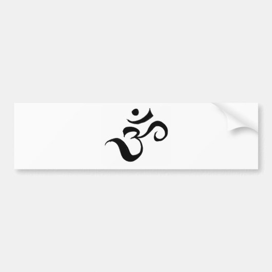 ohm bumpersticker (Voorkant)