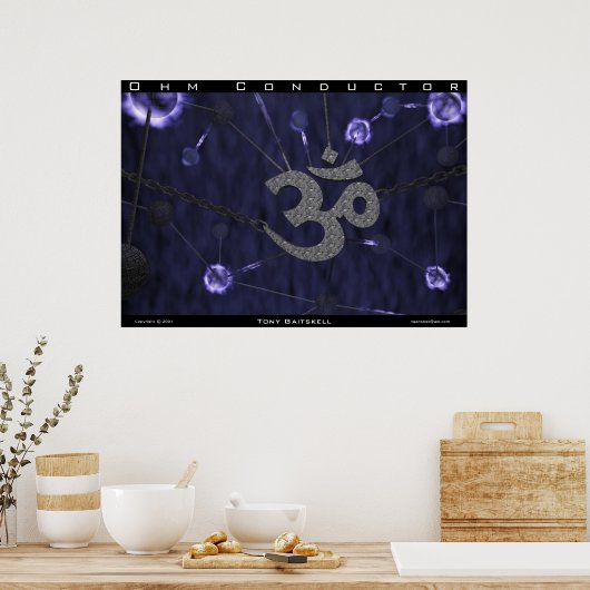 Ohm-geleider Poster (Keuken)