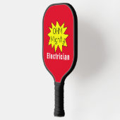 Ohm machtige elektricien pickleball paddle (Links)