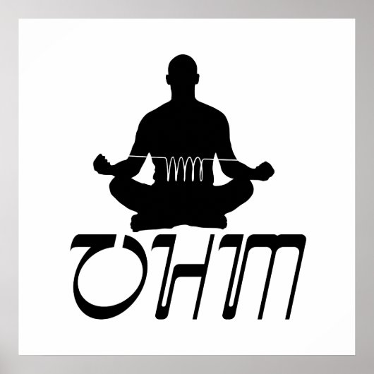 OHM POSTER (Voorkant)