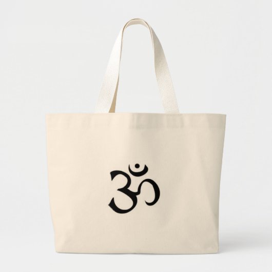 Ohm Symbol Bag Grote Tote Bag (Voorkant)