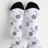 Ohmic Material Inside Ohm's Law Humor Sokken (Top)