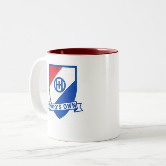 OHMR. Two Tone Mok (Voorkant links)