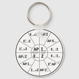 Ohms-wet voor AC Sleutelhanger