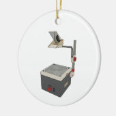 OHP 80s 90s Overhead Projector Keramisch Ornament (Links)