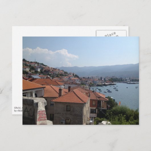 Ohrid Briefkaart (Voorkant / Achterkant)