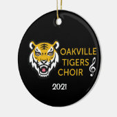 OHSChoir Tigers Dark Ornament (Links)