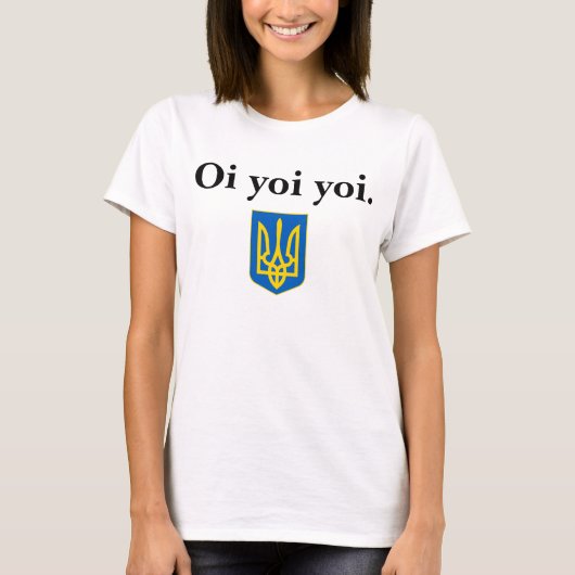 Oi Yoi Yoi Tryzub TShirt, Oi Yoi T-shirt (Voorkant)