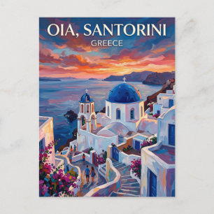 Oia Griekenland Briefkaart