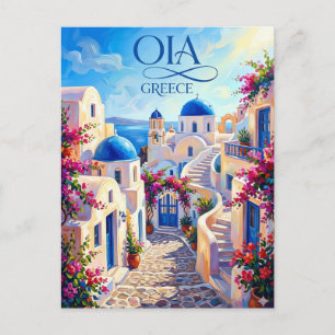 Oia Griekenland Briefkaart