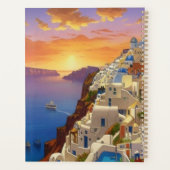 Oia, Santorin, Grèce Art (Dos)