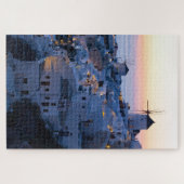 Oia Santorini Greece Sunset Legpuzzel (Horizontaal)