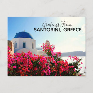 Oia Santorini, Griekenland Briefkaart fotografie