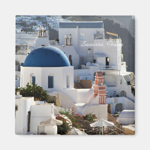 Oia, Santorini Griekenland, fotografie, magneet