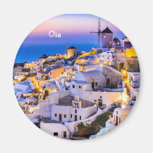 Oia, Santorini Griekenland Magneet