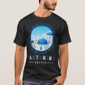 Oia, Santorini, Griekenland Mannen T-shirt (Voorkant)