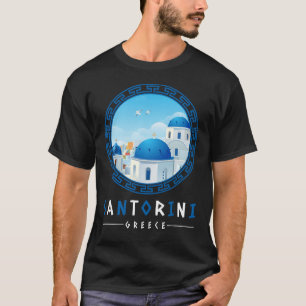 Oia, Santorini, Griekenland Mannen T-shirt