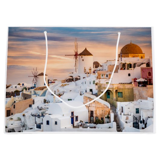 Oia Santorini Groot Cadeauzakje (Voorkant)
