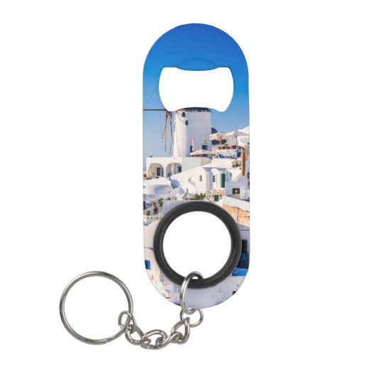 Oia Santorini Mini Flessenopener (Voorkant)