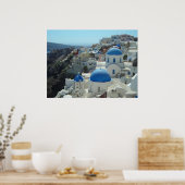 Oia, Santorini Poster (Keuken)