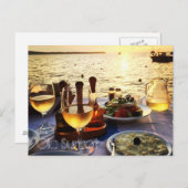 Oia Sunset Briefkaart (Voorkant / Achterkant)