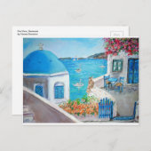 Oia Uitzicht - Briefkaart (Voorkant / Achterkant)