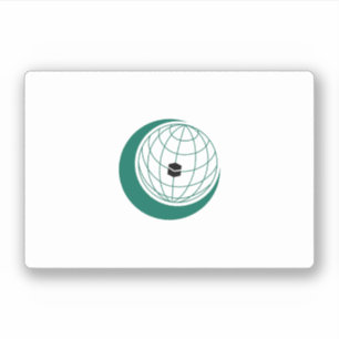 OIC - Organisatie van Islamitische Samenwerking Vl Sticker