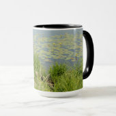 Oie canadienne par limon d'eau Mug (Devant droit)