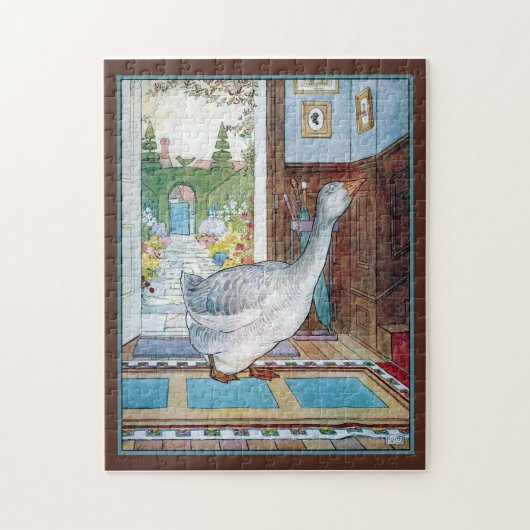 Oie dans le puzzle de la Chambre (Vertical)