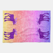 Oie pourpre - Serviette de cuisine (Horizontal)