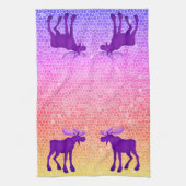 Oie pourpre - Serviette de cuisine (Vertical)