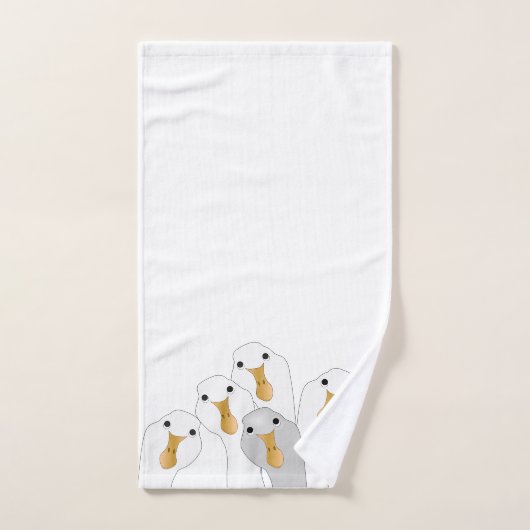 Oie Qui Passe La Serviette (Serviette à main)