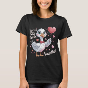 Oie Sotte Jouette de la Saint-Valentin - T-shirt M