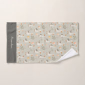 Oies d'aquarelle - Ensemble de serviettes personna (Serviette à main)