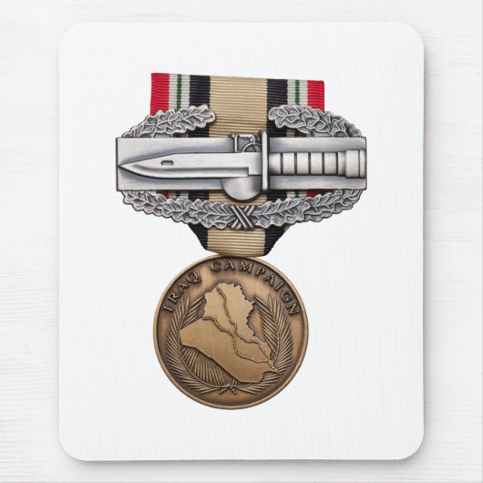 OIF-gevechtsactiebadge Muismat (Voorkant)