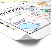 OIF - Iraakse kaart - poster (Hoek)