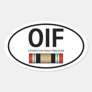 OIF-Sticker Ovale Sticker