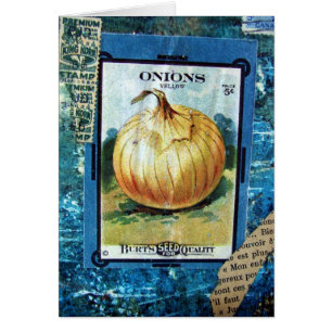 Oignons collage de cinq cents