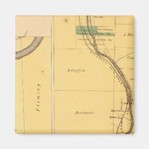 Oil Creek Pennsylvania Atlas Map Magneet