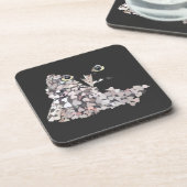 Oil je mijn hart bier onderzetter (Linkerzijde)