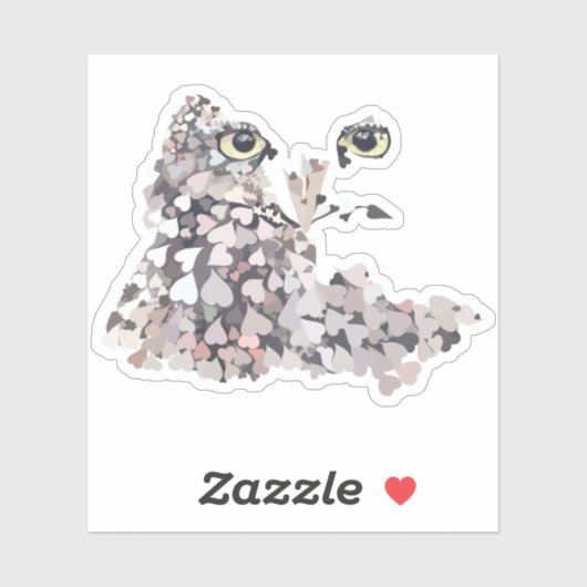 Oil je mijn hart sticker (Vel)