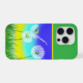 Oil Painted Dandelion Weed Clock, iPhone Hoesje (Achterkant horizontaal)