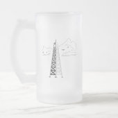Oil Rig Frosted Mug (Gauche)