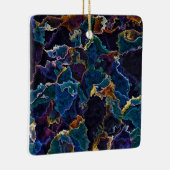 Oil Slick Ceramic Ornament (Rechts)