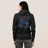 Oil Slick Hoodie (Achterkant volledig)