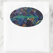 Oil Slick MRNSTUDIOS Ovale Sticker (Tas)