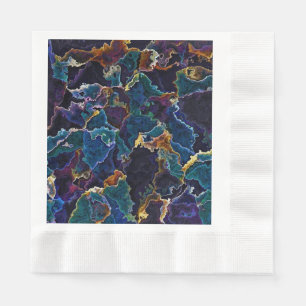 Oil Slick Napkins Servet